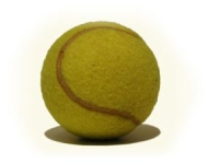 tennis ball portion