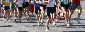 runners running in a race